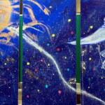 Live Painting Galaxy Rail Night ライブペィンティング 銀河鉄道の夜