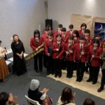 Live Painting Starry Night Christmas-Phoenix Mt,Fuji 星降る夜のクリスマス-景星鳳凰富士山絵図